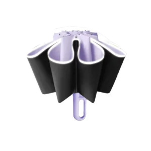 Ring Buckle Portable Solid Color Business Wind-Resistant Reverse Umbrella with UV Protection