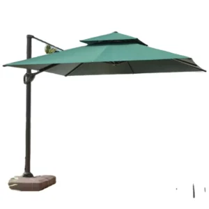 Roman Patio Cantilever Umbrella Square 3m Outdoor Sun Shade