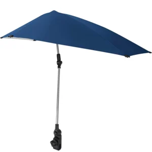 New Fashion Outdoor Foldable Rotating 3+ Person Beach Umbrella with Waterproof Design for Sun Protection