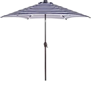 Round Outdoor Garden Swimming Pool Sunshade Waterproof Courtyard Umbrella