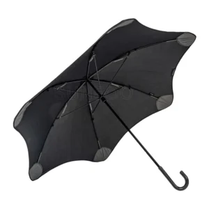 Safety Straight Rain Umbrella, Rounded Corners, No-Tip Coupe Design