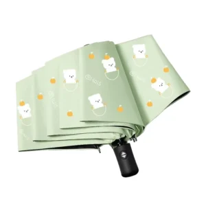 Semi-Automatic Cartoon Folding Dual-Purpose Sun and Rain Umbrella