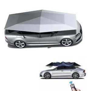 Semi-Automatic Foldable Car Umbrella with Remote, 4.2 m, 4.8 m, or 5.2 m