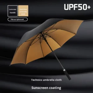 Semi-Automatic Full-Fiber Golf Umbrella EVA Handle 120cm Open Diameter UV Resistant Clear Design 8K Model