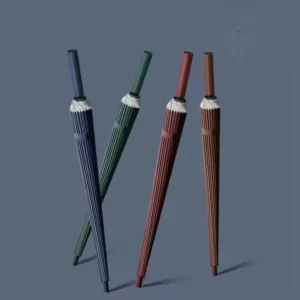 Semi-Automatic Golf Umbrella with Customized Color for Rain and Sun