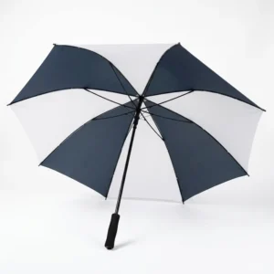 Semi-Automatic Polyester Straight Golf Umbrella 120cm Open Diameter