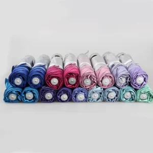 Silver-Coated Foldable Umbrella with UV Protection and Wind Resistance