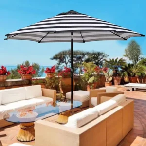 Small Patio Sun Umbrella for Beach, Pool, and Tables