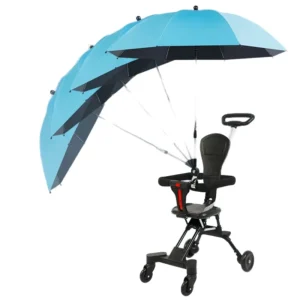 Small Size Premium Baby Carriage Stroller with New Design Straight Umbrella Control Semi Automatic for Kids