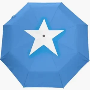 Somalia Pocketable Small Size National Flag Printed Fully Automatic Umbrella