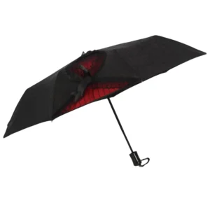 Special Design 3-Fold Automatic Black Lace Umbrella for Ladies Exclusive Product