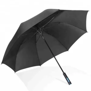 Sports Golf Umbrella Auto Open Lightweight Fiberglass Shaft Oversized Sun Rain Protection