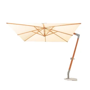Square Shape Large Outdoor Aluminum Sun Umbrella Garden Patio Balcony Parasol Courtyard Hotel Park Pool Use Sunshade Umbrella