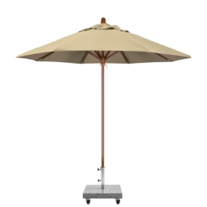 Stainless Steel Garden Patio Umbrella, Sunshade and Rainproof