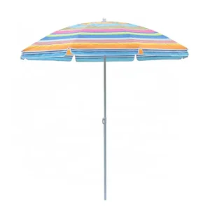 Steel Beach Umbrella with Tilt for Outdoor Use