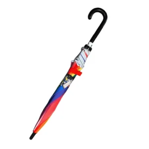 Straight Children’s POE Transparent Umbrella with Reflective Safety Strips
