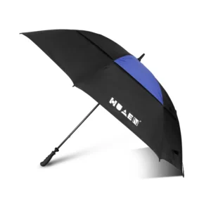 Straight Golf Umbrella 130cm Open Diameter Windproof Waterproof Large Manual Three-Folding Umbrella for Travel