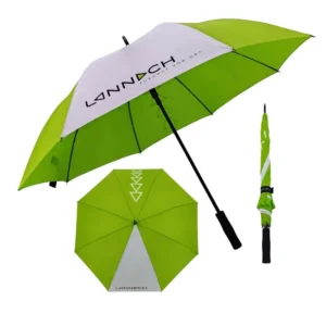 Straight Golf Umbrella with EVA Handle and Pongee Material