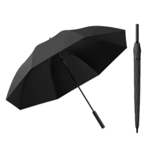 Straight-Handle Automatic Storm-Resistant Umbrella, Reinforced, Customizable, Long Handle