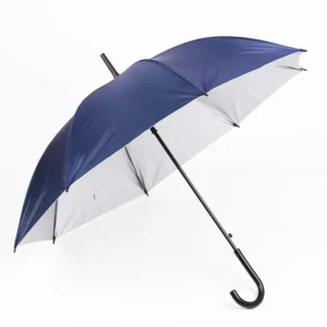 Straight Handle Black 31” Golf Umbrella for Rain and Sun