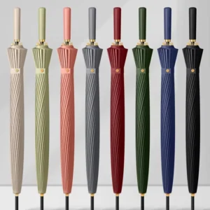 Straight Pattern Umbrella Travel Gift