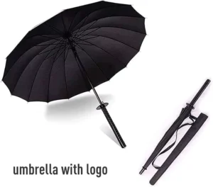 Straight Umbrella Custom Logo Windproof Business Event Promotional Gift