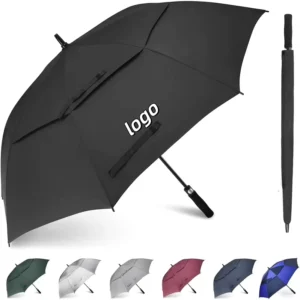 Straight Umbrella Custom Logo Windproof Large Business Gift Trade Manufacturer