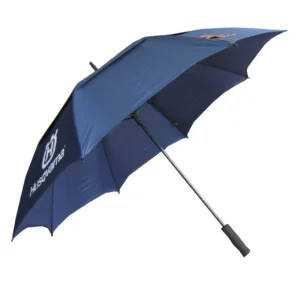 Straight Umbrella, Size 75cm x 8K, Manual Open, Fiberglass Shaft and Ribs, EVA Handle, 190T Pongee Fabric, With Airvent