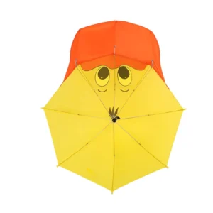 Straight Umbrella with Duck Pattern for Kids