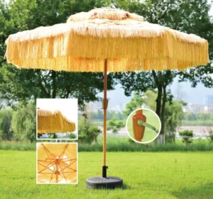 Straw Outdoor Umbrella