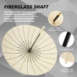 Summer Decorative High-End Custom Golf Umbrella