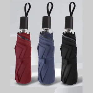 Summer Girls Sun Umbrellas Mini 3 Fold Rain Paraguas UV Protect Custom Umbrella Printing Umbrella With Bag