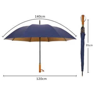 Summer UV Protection Decorative Straight Rain Umbrella