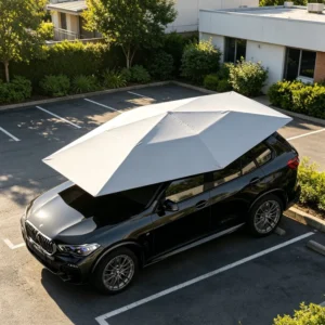 Sun Umbrella Car Electrical Umbrella for Daily Summer Vehicle Cooling