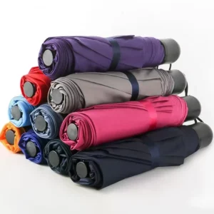 Sunny and Rainy Dual-Use Portable Compact Folding Umbrella for Outdoor Travel
