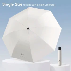 Sunscreen Windproof Straight Umbrella