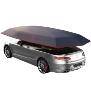 TX705 Semi-Automatic 4.5m Travel Car Parasol Heat Insulation Folding Portable Hail Cover