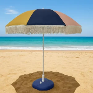 Tassel Umbrella Outdoor Beach Parasol