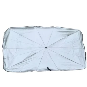 Telescopic Folding Manual Car Windshield Sunshade Umbrella with Insulation Board