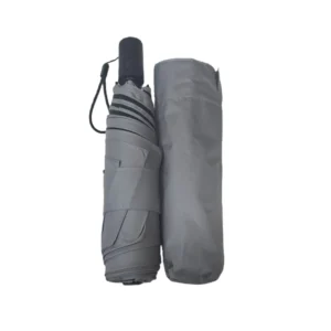 Three-Fold Easy-Fold Umbrella with Attached Shape Memory PET Patch Quick Folding Strong Windproof Frame Customizable