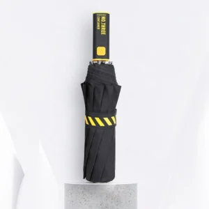 Three-Fold Fully Automatic Korean Artsy Folding Umbrella with Custom Logo 102cm Diameter for Advertising and Business Gifts