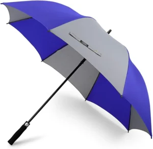 Traditional Chinese Waterproof Sunny Rainy Fiberglass Ribs Customizable Logo 130cm Open Diameter Classic Straight Umbrella