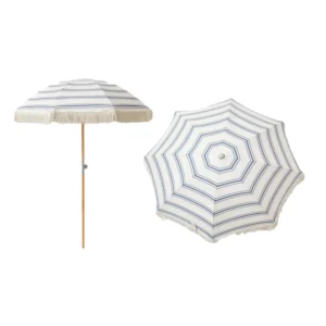 Traditional Waterproof Patio Pool Garden Outdoor Beach Sun Umbrella with Tassels