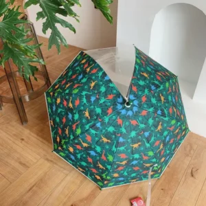 Transparent Children’s Umbrella, Animal Design, Custom Logo