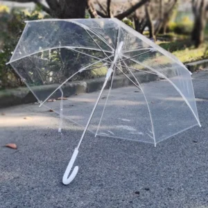 Transparent Clear Automatic Rain Umbrella Parasol for Wedding Party Favor