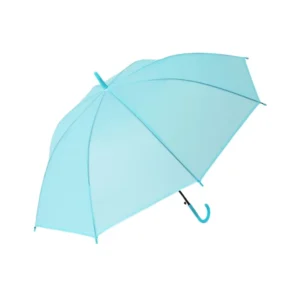 Transparent Colorful Automatic Open Straight Umbrella