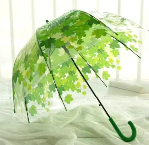 Transparent Flower Umbrella