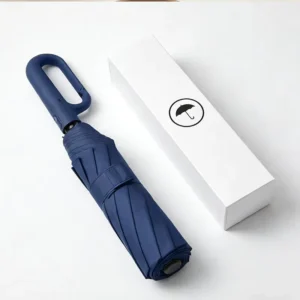 Transparent Folding Automatic Reverse-Opening Windproof Sun Protection Umbrella