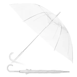 Colourful POE Clear Transparent Umbrella