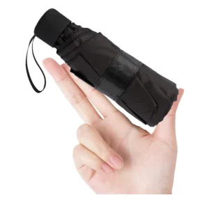Travel Portable Pocket Mini Umbrellas Manual Compact Custom UV Protection 5 Fold Umbrella